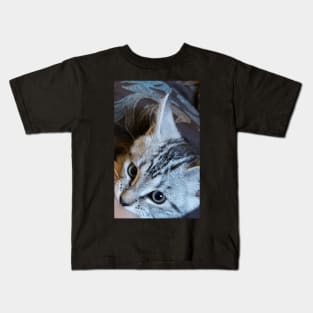 Kitten! (Goose is his name) Kids T-Shirt